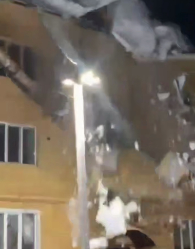 В Пестречинском районе снег проломил крышу многоквартирного дома