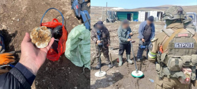 Незаконный прииск по добыче золота накрыли полицейские ВКО