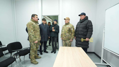 В области Ұлытау введён в эксплуатацию первый авиационный отряд МЧС