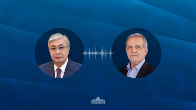 Президенты Казахстана и Ирана обменялись поздравлениями