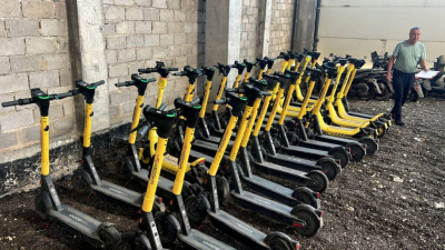 В Шымкенте 300 электросамокатов увезли на штрафстоянку
