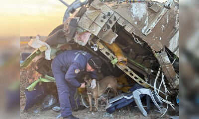 38 тел нашли на месте падения самолета в Актау