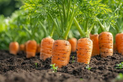 Забыла о прореживании моркови и больной спине &mdash; семена сами всходят на нужном расстоянии