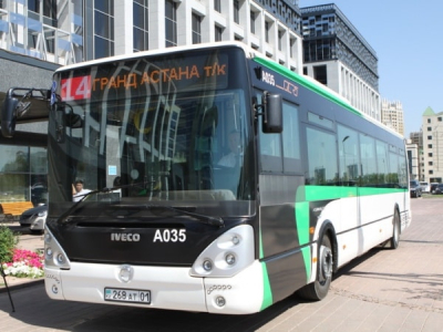 Время работы 17 автобусных маршрутов продлили в Астане
