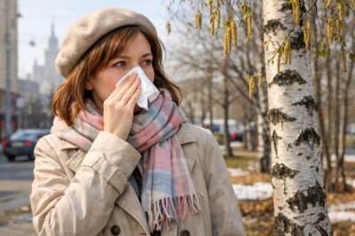 Береза стремится ввысь: пыльца в Москве сегодня &mdash; 22 апреля 2026 года