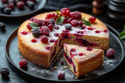 Пеките хоть каждый день, если есть замороженные ягоды: домашний пирог &mdash; элементарный рецепт