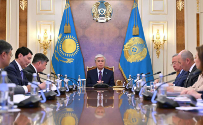 Токаев принял годовой отчет Нацбанка