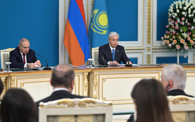 Глава государства: «Казахско-армянские отношения выходят на уровень стратегического партнерства»