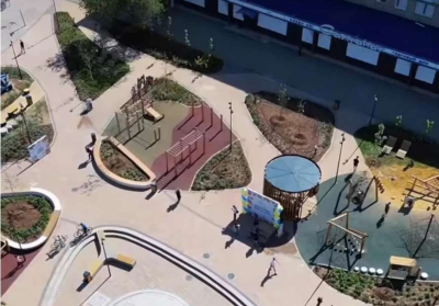 Новый рекреационный парк открыли в Сатпаеве
