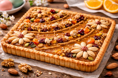 Пасхальная выпечка из Польши &mdash; мазурек: не просто пирог, а настоящий праздничный десерт