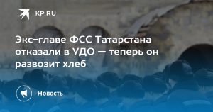 Экс-главе ФСС Татарстана отказали в УДО — теперь он развозит хлеб