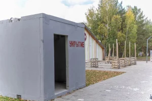 Нижнекамск первым в Татарстане установил железобетонное укрытие в парке