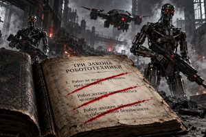Началось! Роботам разрешили убивать людей. Первый закон робототехники отменен