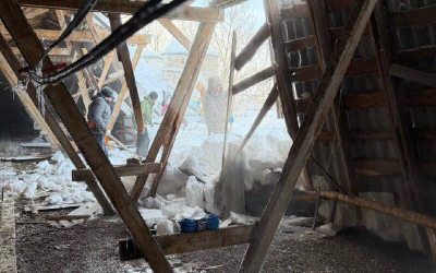 Появились подробности обрушения крыши на Беломорской в Казани 09/02/2026 – Новости