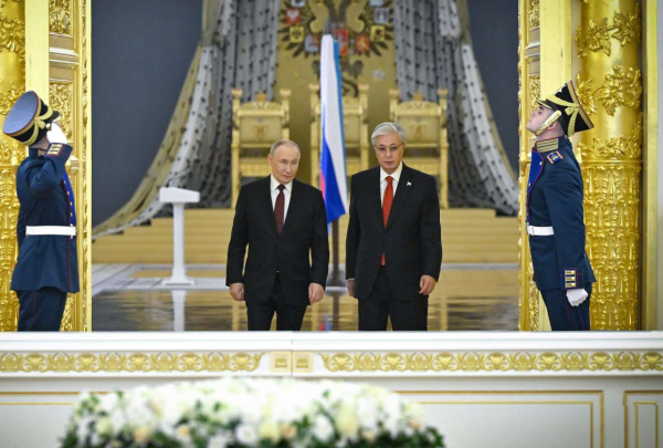 Токаев направил письмо Путину