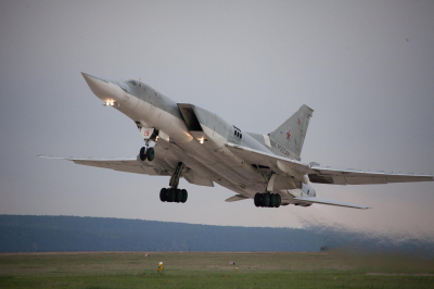 Ту-22М3 ВСК России пролетели над Балтийским морем