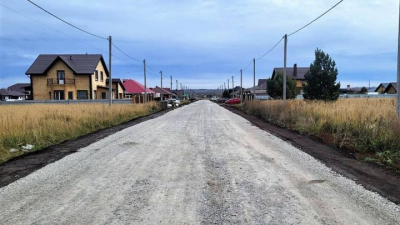 В поселках для многодетных под Челнами прокладывают дороги и водопровод