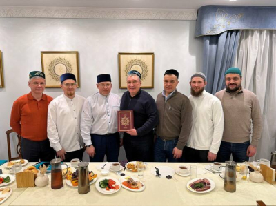 Гатиятуллин, Яруллин и Валиуллин из «Ак Барса» поучаствовали в ифтаре