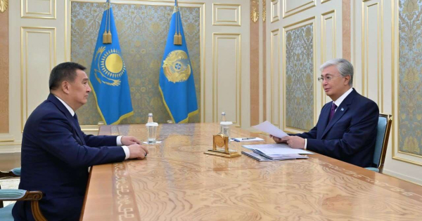 Марат Ахметжанов представил Президенту отчёт о развитии Акмолинской области