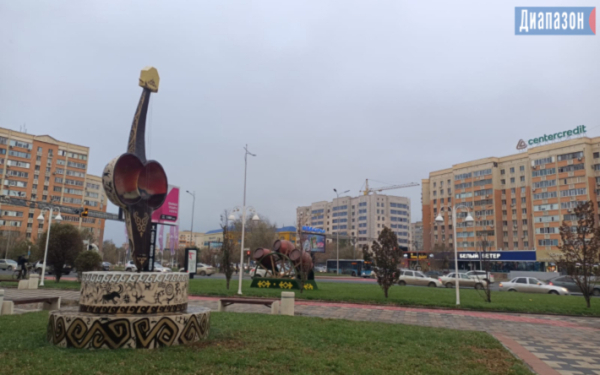 Куда делся снег? В первый день зимы в Актобе вместо снега пыль