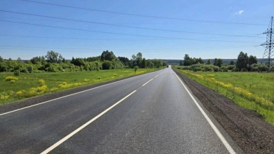 В Татарстане по нацпроекту отремонтирован участок дороги М-7 «Волга» - Бизяки